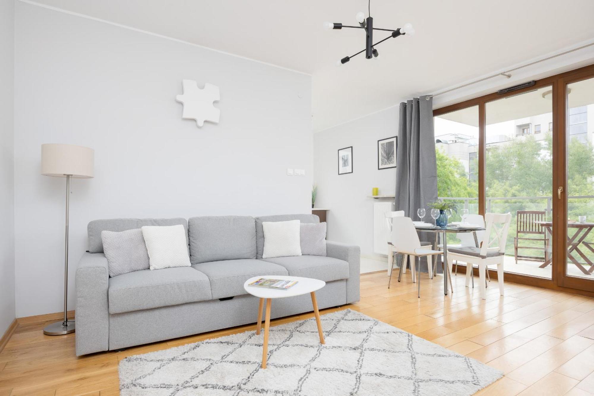 City Apartment With Parking Near Metro Mlociny By Noclegi Renters Varsovia Exterior foto